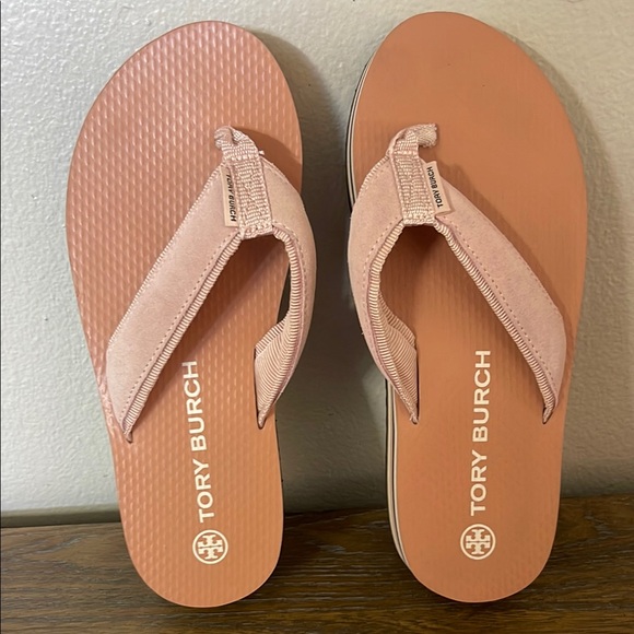 Tory Burch Shoes - Tory Burch 70s Platform Flip Flops